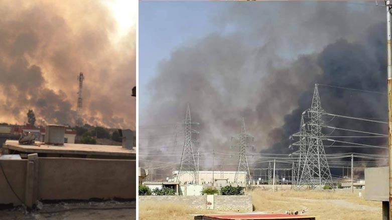 Bi vîdyo.. bi sedan ten gogirdê li Mûsilê agir girt 